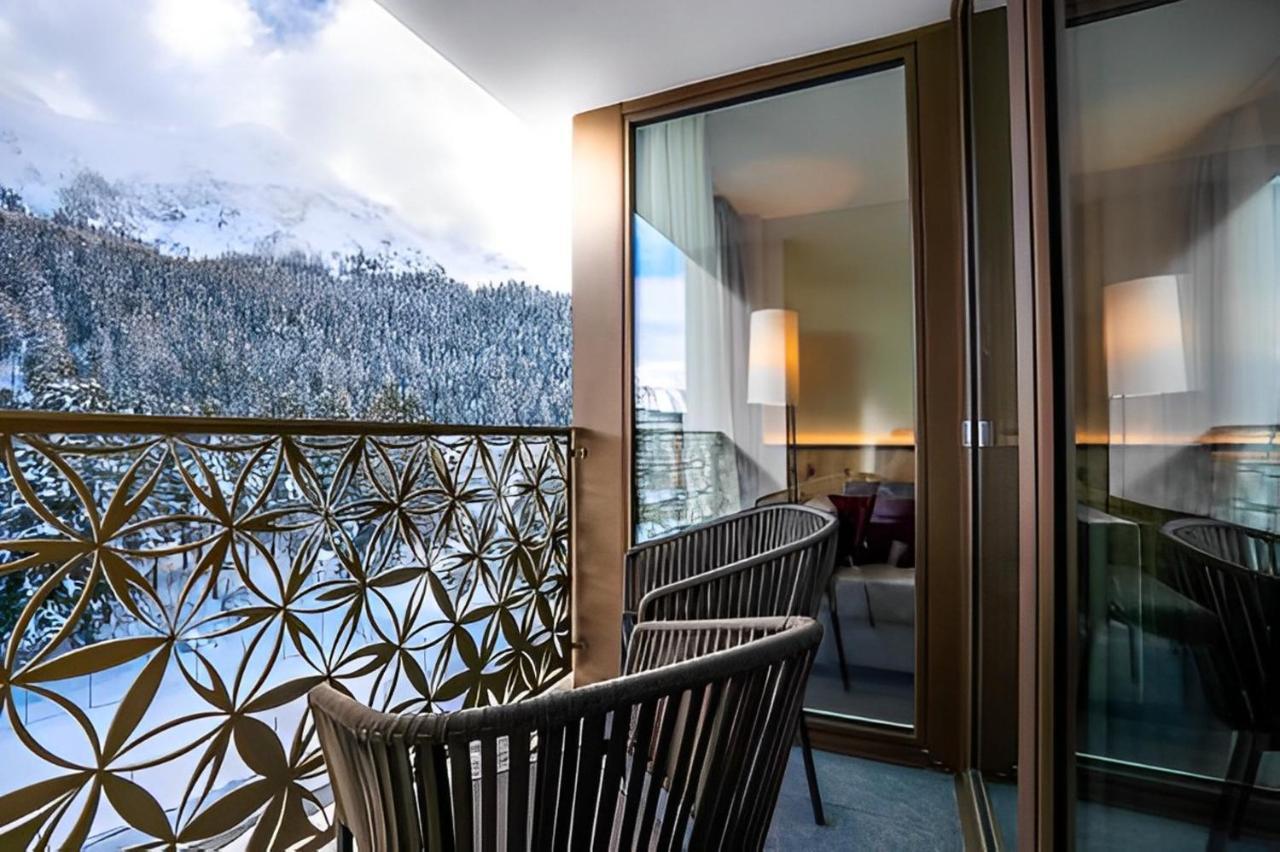 Hotel Laudinella Сейнт Мориц Екстериор снимка